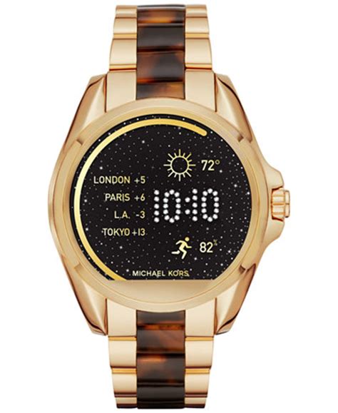 Michael Kors Access Unisex Digital Bradshaw Gold